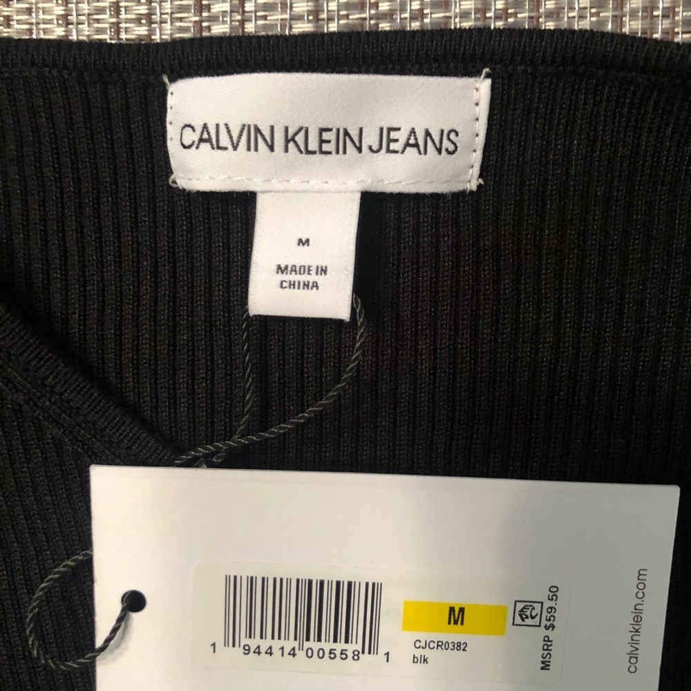 Calvin Klein Fitted jersey/sweater - Picture 2 of 3